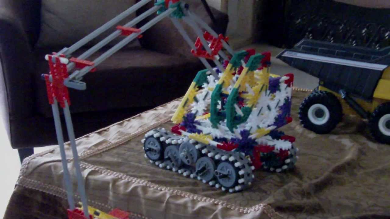 Knex excavator online